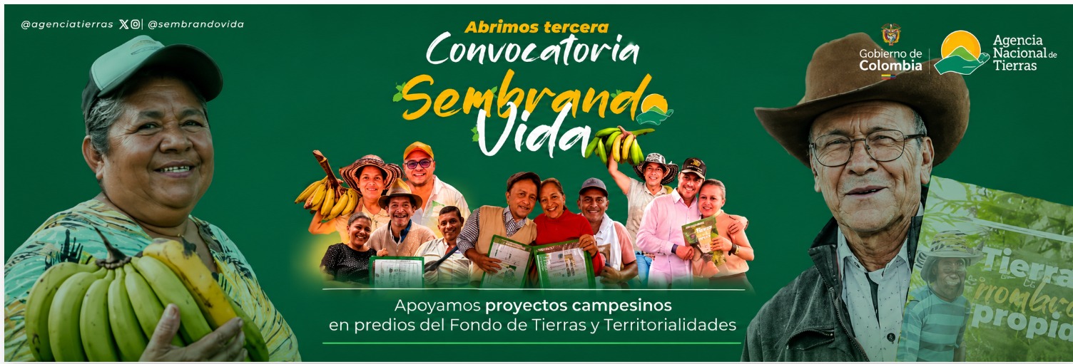 banner invitando a participar de la tercera convocatoria