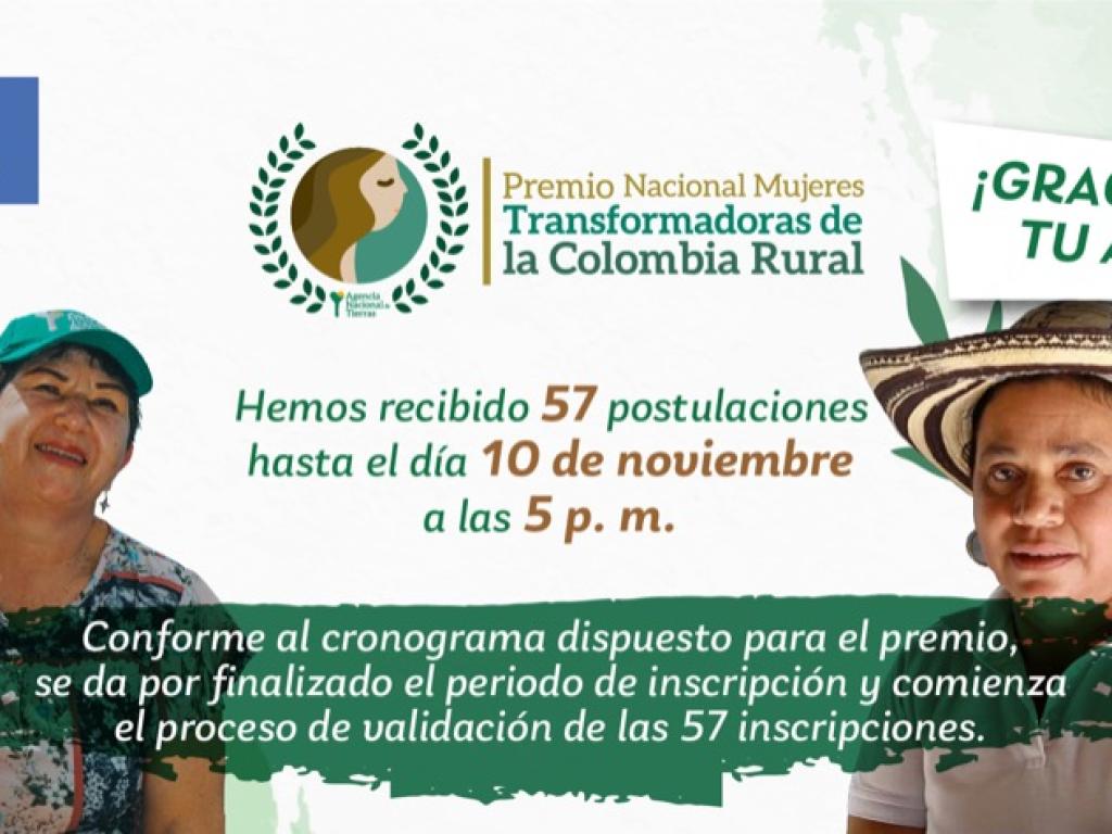 Imagen informativa, del cierre de inscripciones 