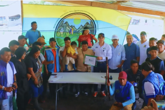 En acto de reparación, ANT entrega 663 hectáreas a comunidad Emberá Chamí de Bolívar, Valle del Cauca 