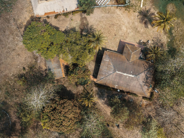 Fotografía aérea del predio Costa Azul.