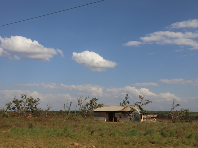 Paisaje de terrenos de la ANT