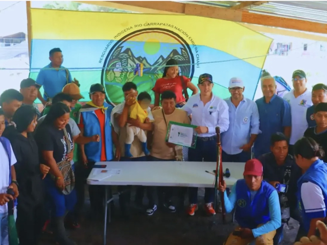 En acto de reparación, ANT entrega 663 hectáreas a comunidad Emberá Chamí de Bolívar, Valle del Cauca 