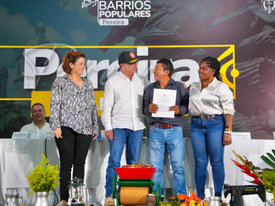 Entrega resguardo Indígena