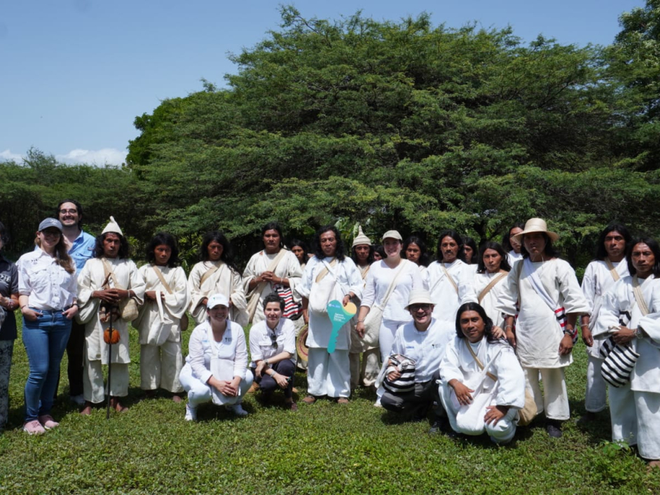 Familias indígenas del resguardo indígena Kogui-Malayo-Arhuaco 