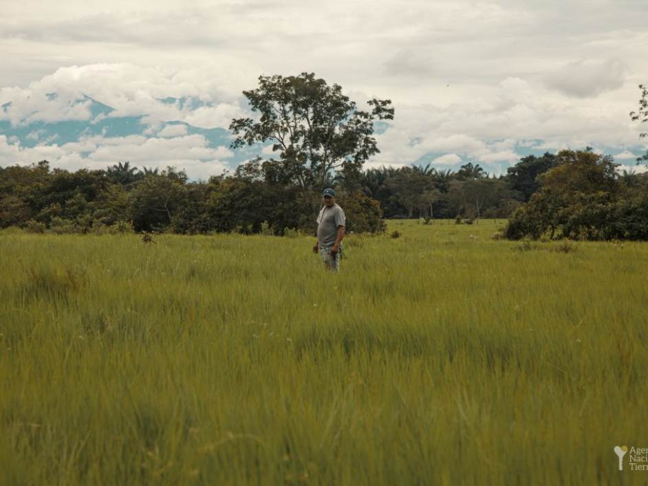 Hombre en el Predio Berlin.