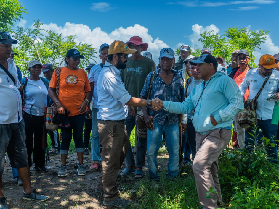 Verificación de tenencia de predios aprehendidos en la Ciénaga Grande del Bajo Sinú