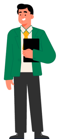 Personaje de traje